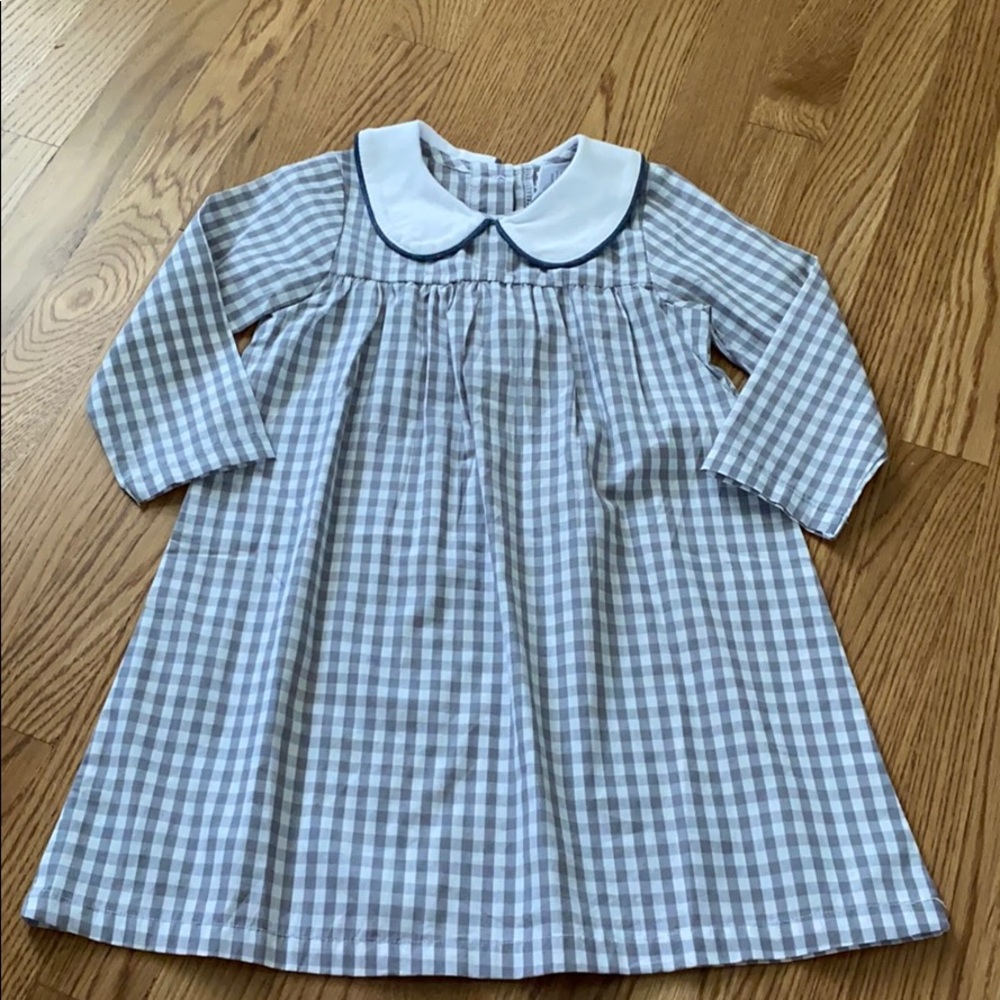 Paty Gray Gingham Dress BNWT